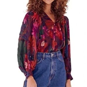 FARM Rio Multicolor Floral Blouse